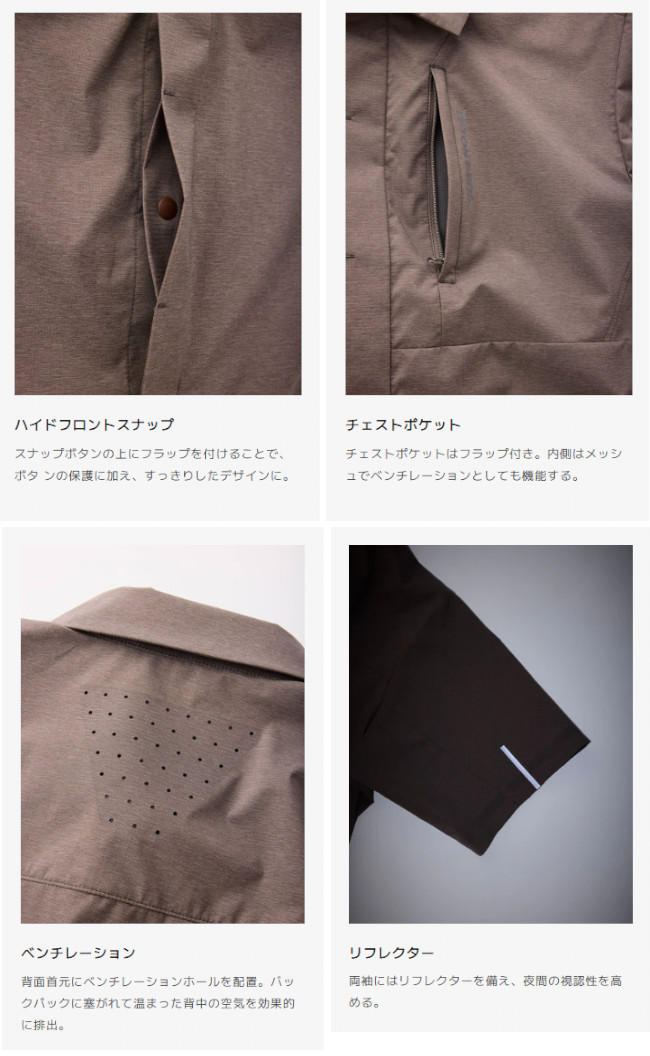 26 Spring&Summer Teton Bros ティートン ブロス Run Shirt ラン シャツ 速乾 / 通気 / ストレッチ 正規販売店 26春夏モデル TB261-51M メール便発送 関連画像3