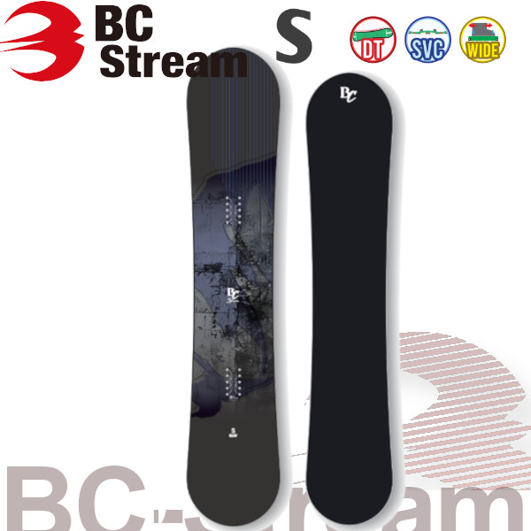 特典付き 26-27 BC STREAM ビーシーストリーム S エス カービング トリック オールラウンド SNOWBOARD ボード 板 2026-2027 BC-STREAM ご予約商品 | 