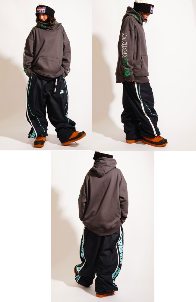 26-27 PLAN B PROJECT SIDEZIP PANTS プランビープロジェクト サイド