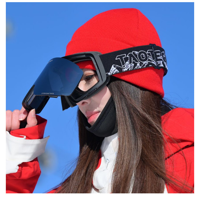 26-27 TAOTECH タオテック フリップアップ スノー ゴーグル 偏光 アジアンフィット メンズ レディース スノーボード GOGGLE 正規販売店 SNOWBOARD 2026-2027 関連画像4