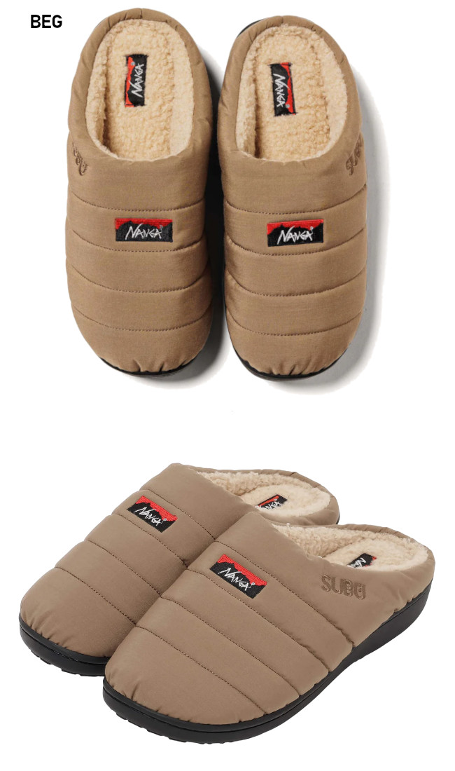 NANGA（ナンガ） NANGA×SUBU HINOC WINTER SANDAL NANGA×SUBU ヒノック