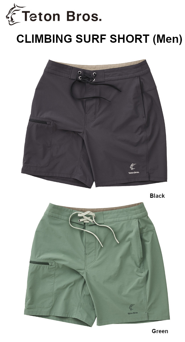 Teton Bros. Bros ティートン ブロス CLIMBING SURF SHORT Men