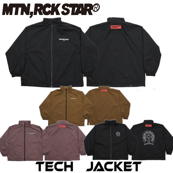 26 MTN ROCK STAR マウンテンロックスター TECH JACKET テック