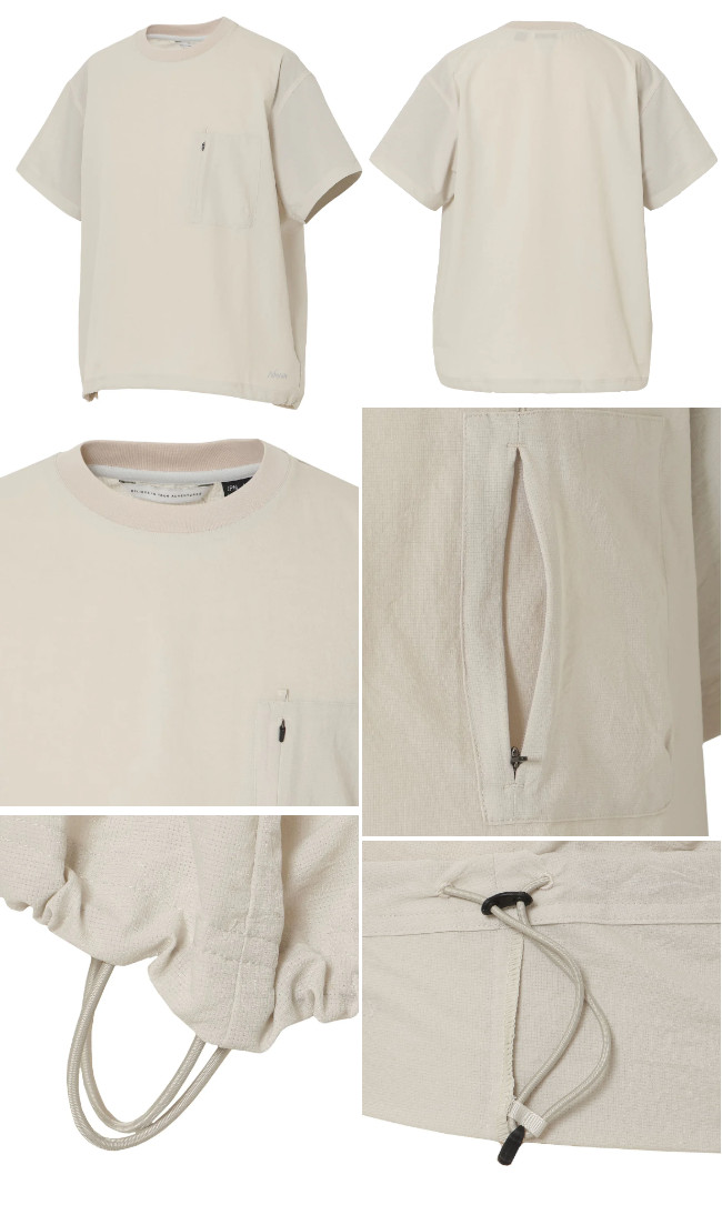 NANGA �i���K DotAir COMFY TEE �h�b�g�G�A �R���t�B�[ T�V���c ���� �z������ NANGA DOWN WEAR 2026 �t�ă��f�� ���K�̔��X ���[���֔��� �֘A�摜3
