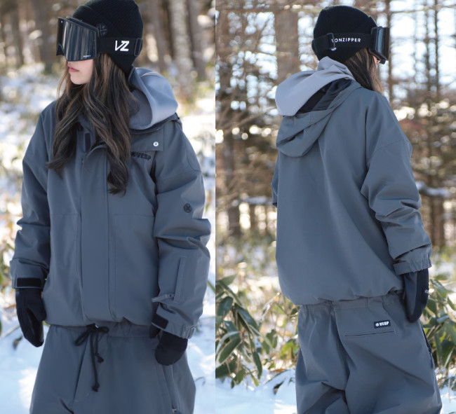 26-27 VESP べスプ VPMJ1086 Hoody Work Jacket フーディ ワーク ジャケット メンズ レディース スノーボード ウエア 正規販売店 SNOWBOARD 2026-2027 関連画像3