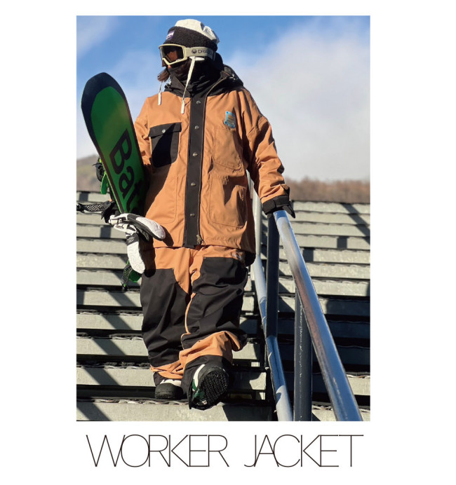 特典付き] 24-25 MTN,ROCK STAR PLAN B PROJECT WORKER JACKET