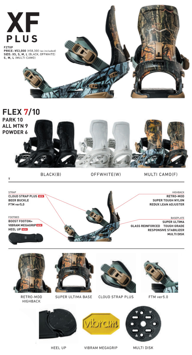 FLUX BINDINGS スノーボード ビンディング（色：カーキ系