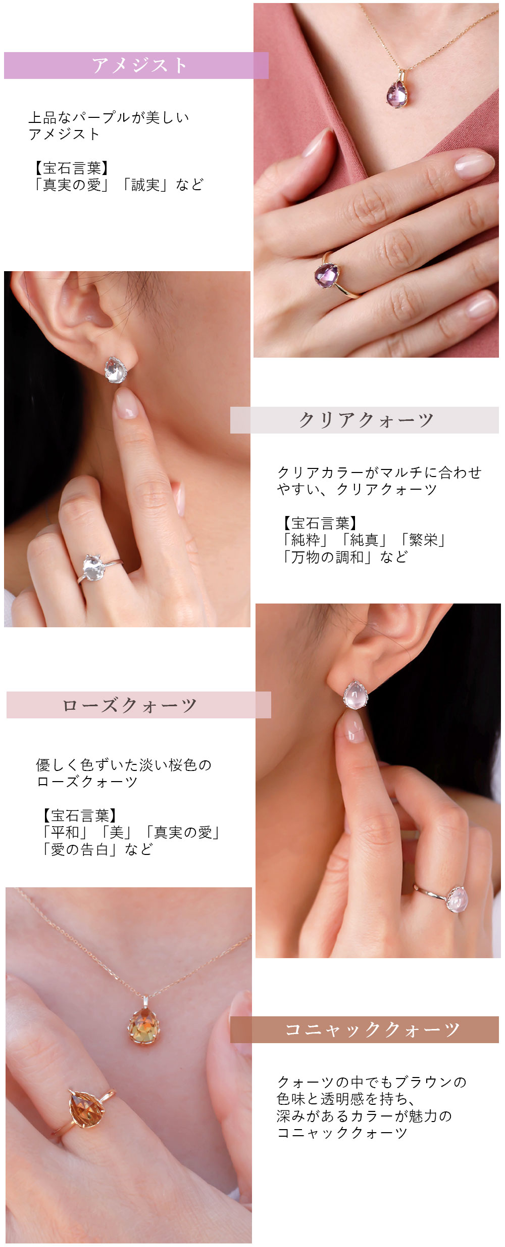 MINAMO 正規品 K10/K18 ペアシェイプ ネックレス MINAMO