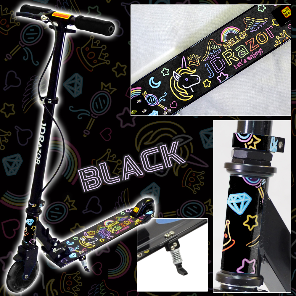 JD RAZOR キックボード 子供 大人用 子供用 光るタイヤ キック