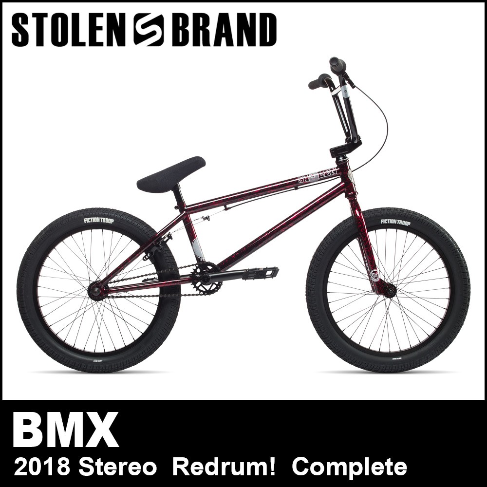 自転車 ストーレン STEREO REDRUM 20インチ 子供用 子供 大人 大人用 bmx ストリート かっこいい 街乗り 完成車 完全組立  STOLEN BRAND S066 : vog1211 : ヴォーグプレミアム - 通販 - Yahoo!ショッピング