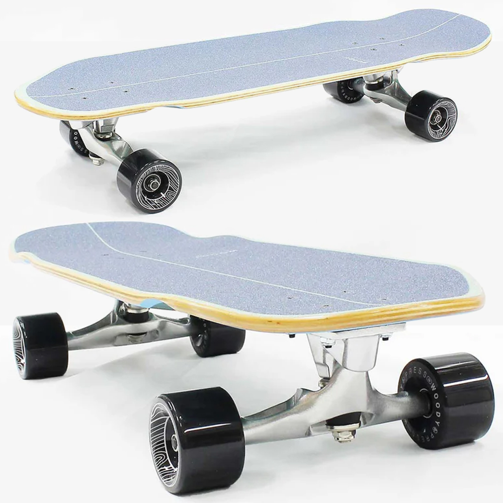 WOODY PRESS スケートボード 28インチ カービングモデル コンプリート