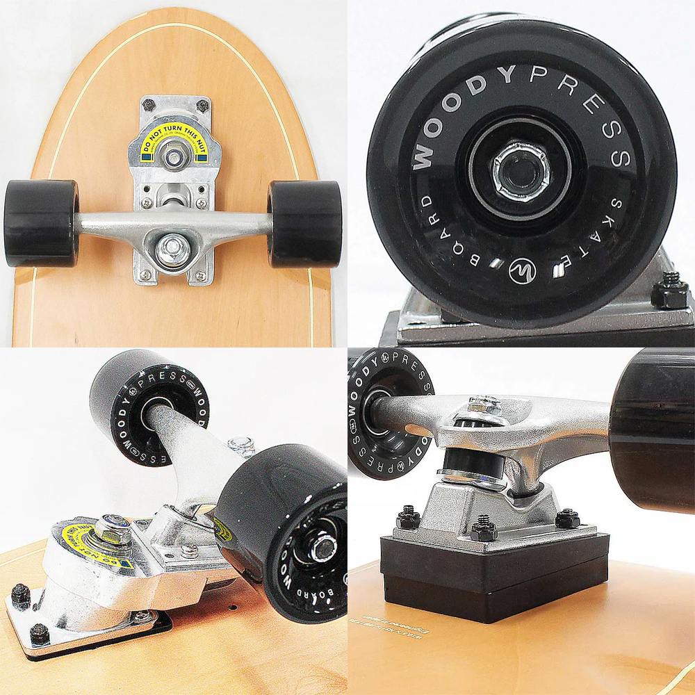 WOODY PRESS スケートボード 32インチ Thruster-1 サーフスケート