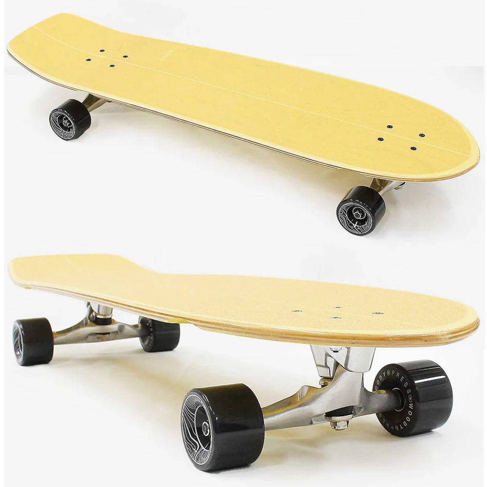 WOODY PRESS スケートボード 34インチ カービングモデル コンプリート