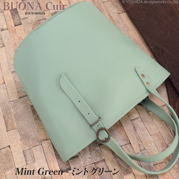 BUONA Cuir トートバッグ レディース バケツ トート 日本製 本革 レザー 牛革 革 皮 人気 ボナバケット 軽い 丸底 ハンド バッグ ハンドバッグ おしゃれ 防水 | VREASON | 02
