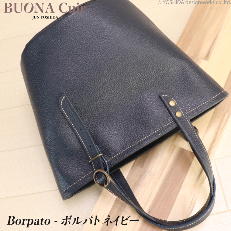 BUONA Cuir トートバッグ レディース バケツ トート 日本製 本革 レザー 牛革 革 皮 人気 ボナバケット 軽い 丸底 ハンド バッグ ハンドバッグ おしゃれ 防水 | VREASON | 05