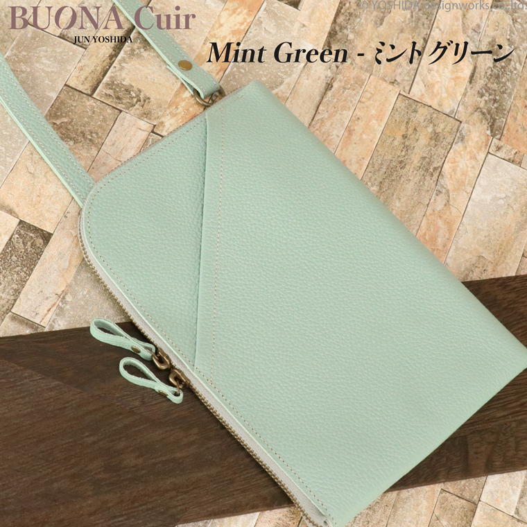 VREASON BUONA Cuir ショルダーバッグ レディース ポシェット