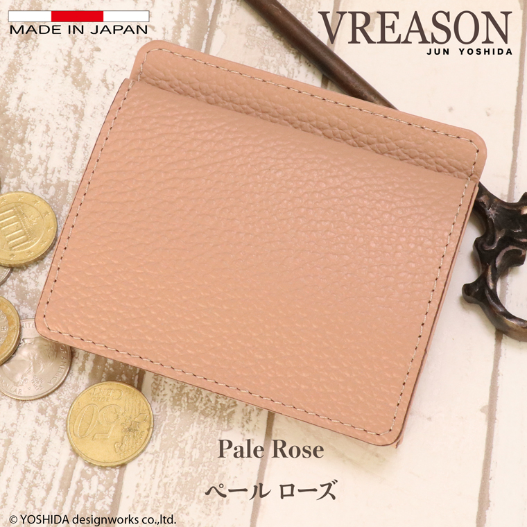 【 ボックス ミニ 財布 】 折り財布 折財布 日本製 本革 ジョバンニ レディース レザー 牛革 コンパクト 薄い スリム 小さい ミャッシュレス VREASON ヴレアゾン | VREASON | 03