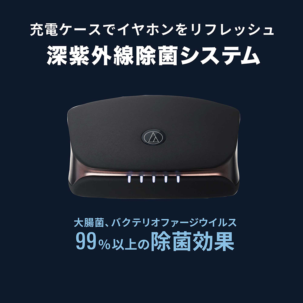 ワイヤレス イヤホン Bluetooth オーディオテクニカ ATH-TWX9 ノイズ