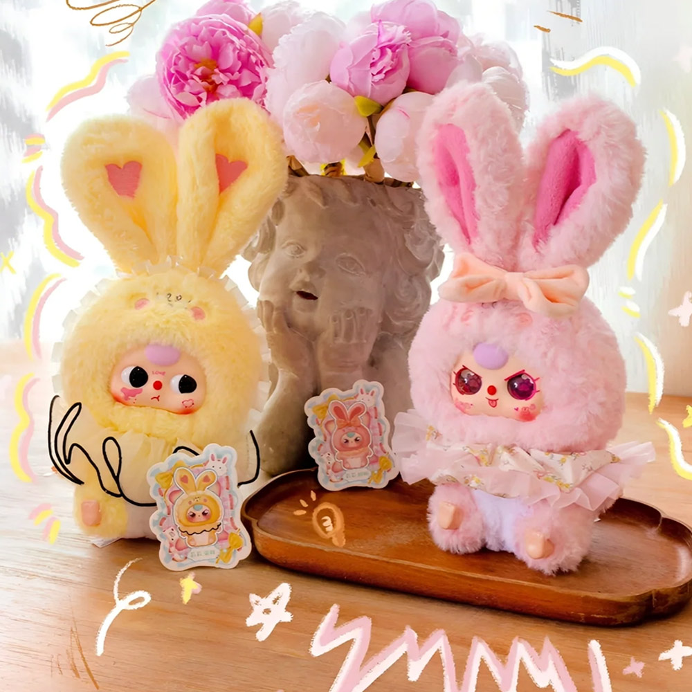 ぬいぐるみキーホルダー ブラインドボックス LABUBU系 シークレット
