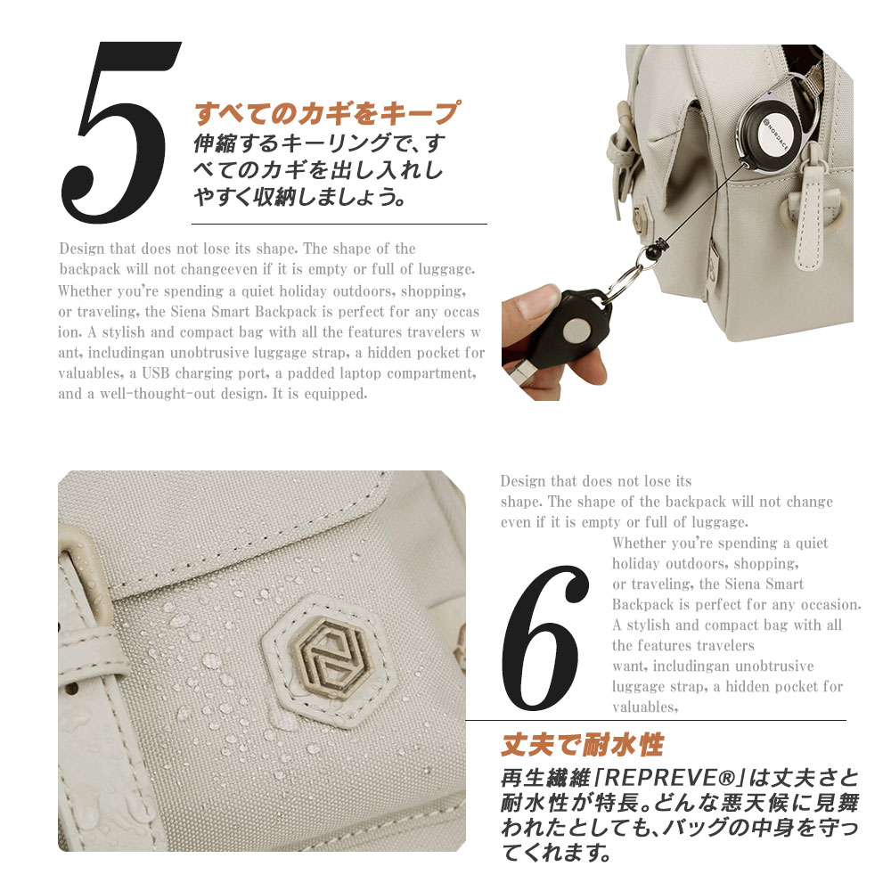 ノルディス クロスボディバッグ ND1101