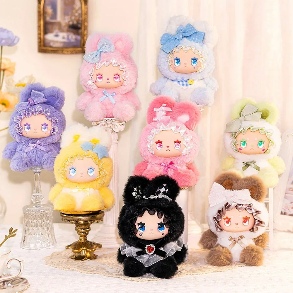 ぬいぐるみキーホルダー ブラインドボックス LABUBU系 シークレット