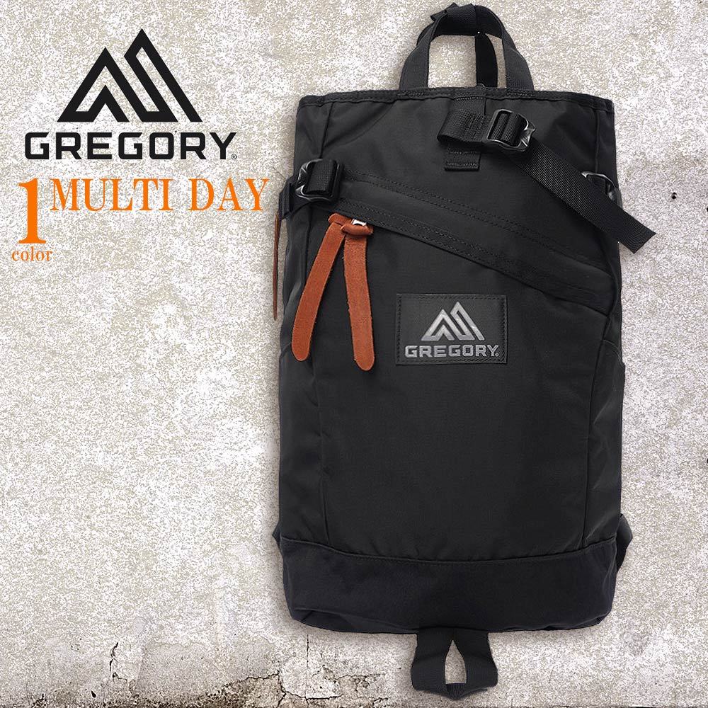 グレゴリー リュック 登山 30L メンズ レディース 通勤 通学 デイパック トートバッグ 2way クラシック GREGORY MULTI DAY  BLACK 18L 76139-1041