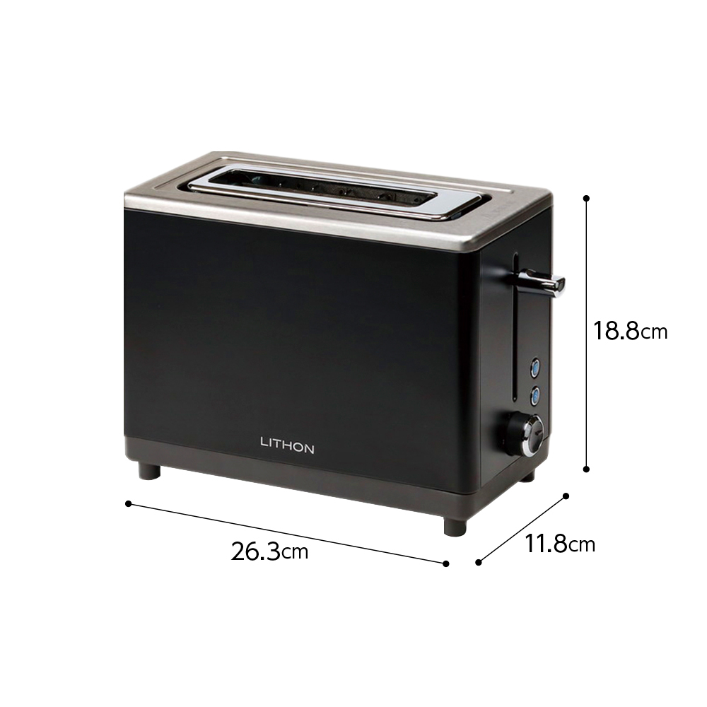 LITHON トースターパン 秒速トースター KLTS-001B ポップアップ