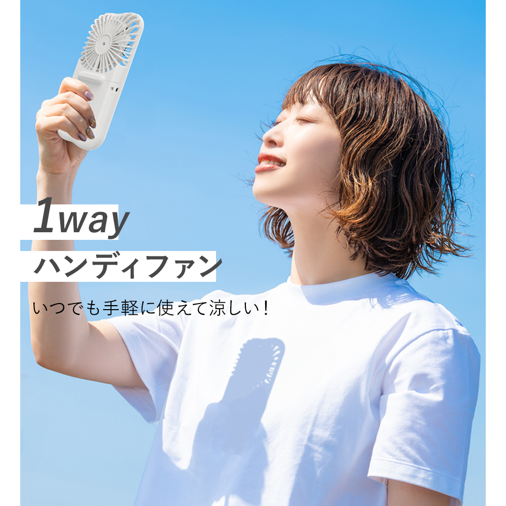 nikome 首掛け扇風機 小型 手持ち扇風機 卓上 ペルチェ 静音 USB充電
