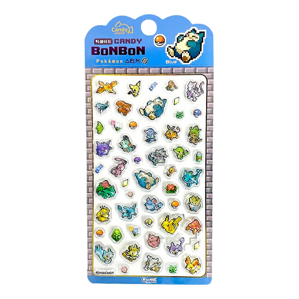 ポケモン 立体シール ぷくぷくシール ぷっくりシール ピカチュウ