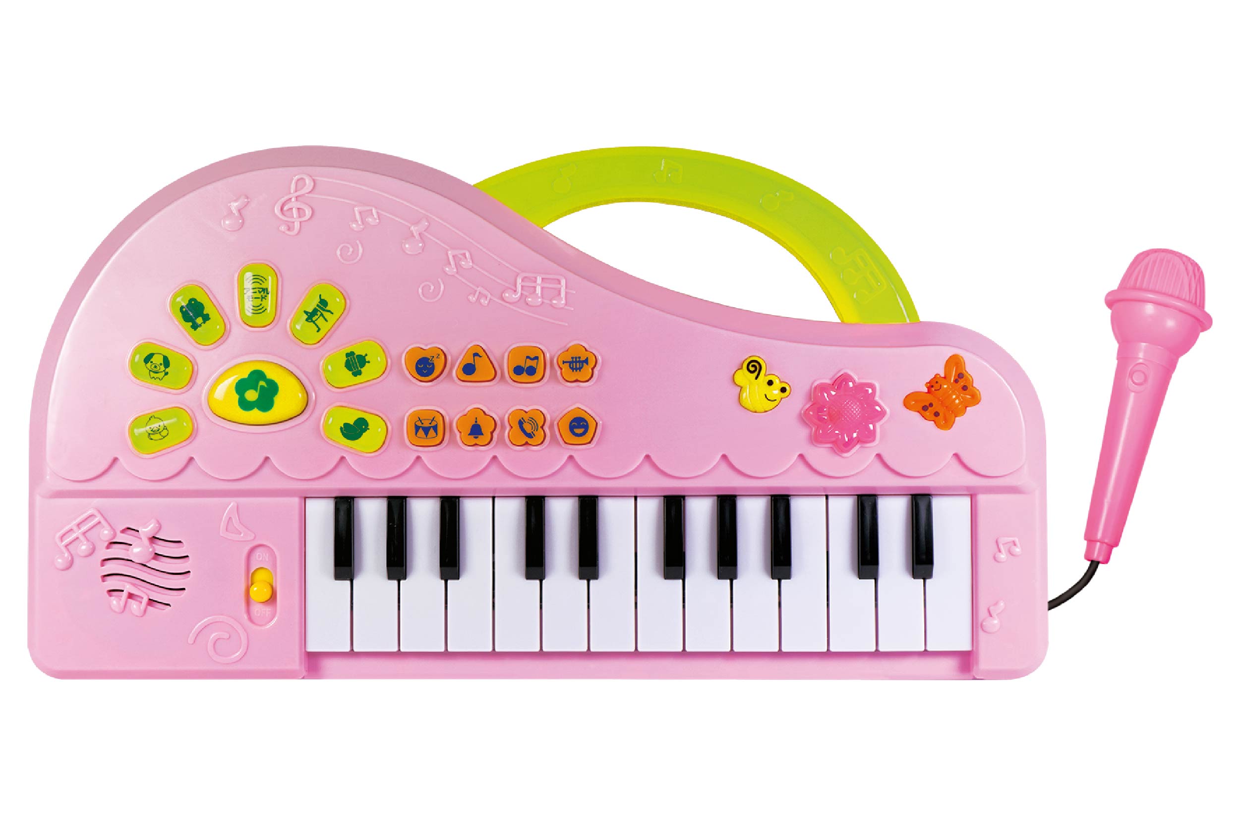 ピアノ おもちゃ 3歳 マイク付き 子供 キッズ 女の子 可愛い かわいい 音楽玩具 子供ピアノ キーボード 知育玩具 多機能 マイク付き リサイタルピアノ｜vt-web｜04