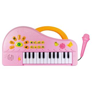 ピアノ おもちゃ 3歳 マイク付き 子供 キッズ 女の子 可愛い かわいい 音楽玩具 子供ピアノ キ...