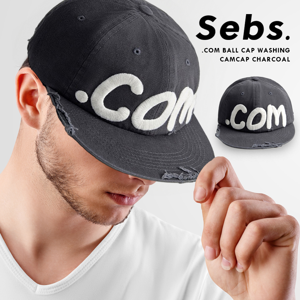 ★韓国の人気★【Sebs】★COTTON BALL CAP★9色★UNISEX★ 正規品】キャップ 帽子 メンズ レディース 深め つば長 夏 秋