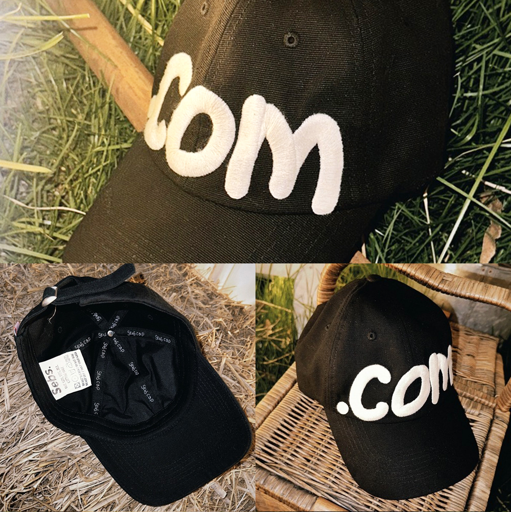 【 sebs 】大人気 男女兼用 .COM BALL CAP (NON WASHING) 正規品】キャップ 帽子 メンズ レディース 深め つば長 夏 秋