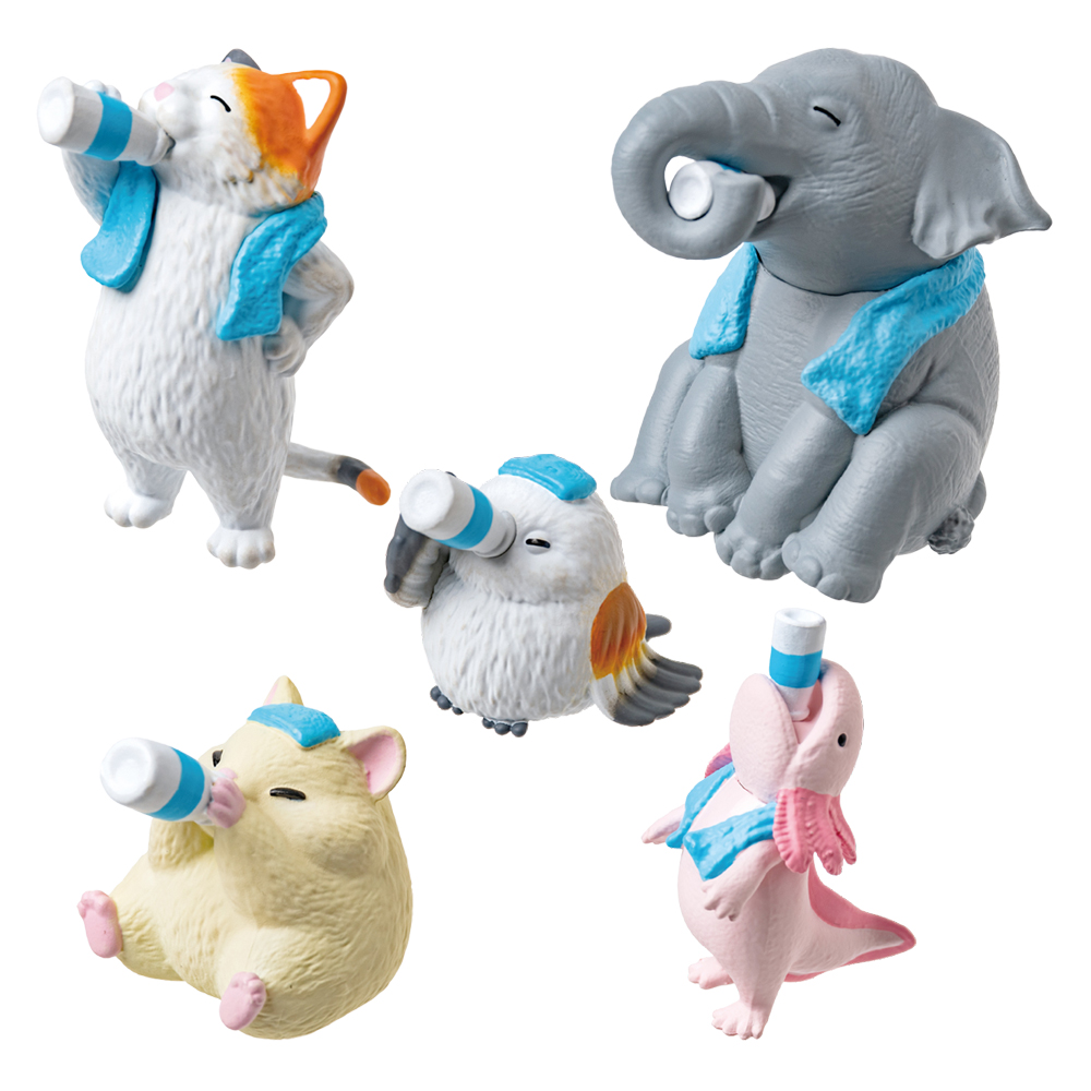 YELL 【全5種類セット】ガチャ ガチャガチャ コンプリート 中身 動物