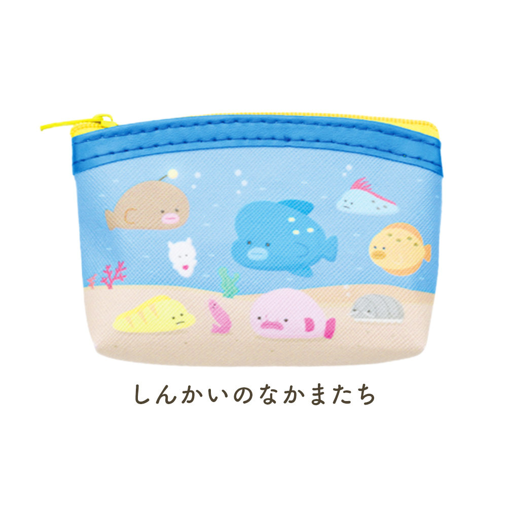 つぶらな瞳の水族館シリーズ ぷちポーチ 全10種類