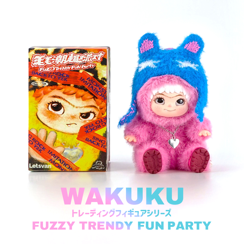 ワクク（WAKUKU）FUZZY TRENDY FUN PARTY TF01 WA-3575