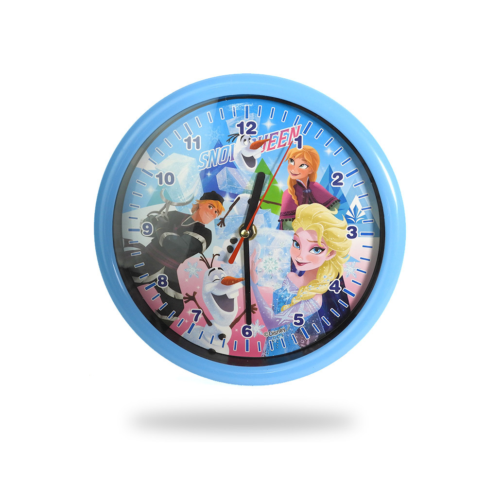 ディズニー グッズ 時計 アナと雪の女王 壁掛け時計 クロック ウォール キャラクター アナ エルサ オラフ Disney｜vt-web｜04