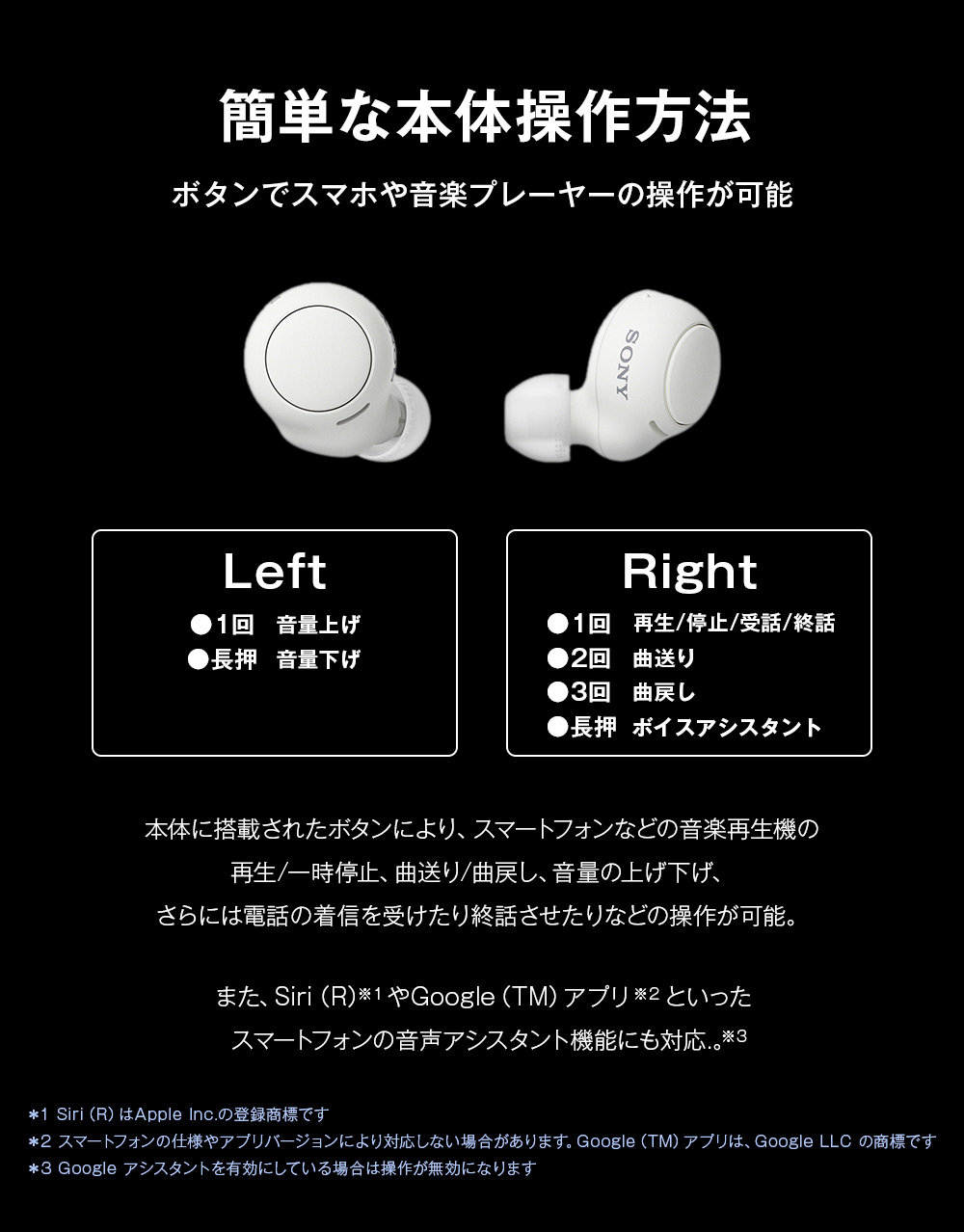 ワイヤレス イヤホン Bluetooth ソニー SONY WF-C500 コンパクト 