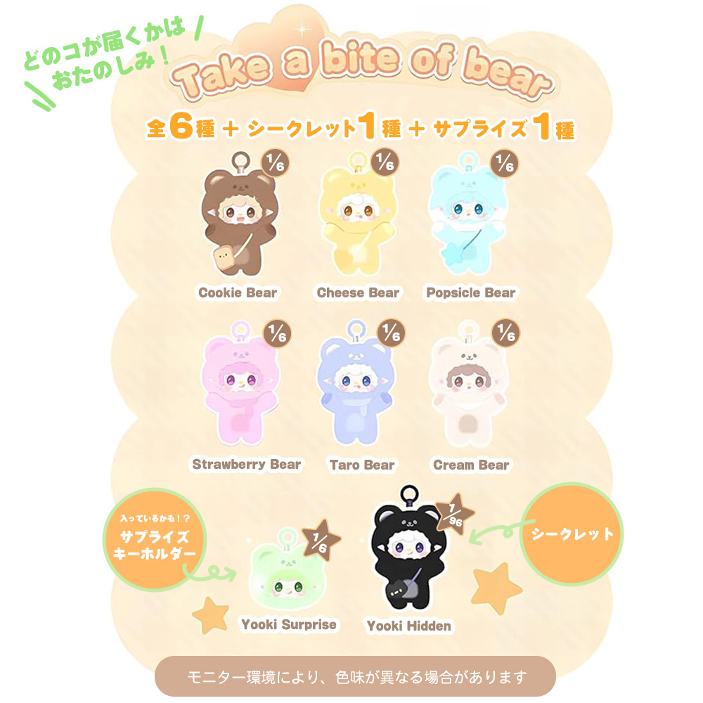 ぬいぐるみキーホルダー ブラインドボックス LABUBU系 シークレット