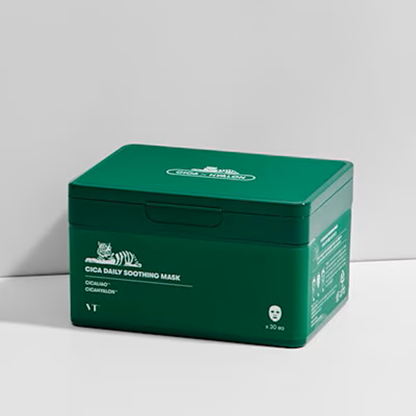 [クーポン適用で20％OFF] シートマスク VT シカ デイリースージングマスク 30枚入り  VT COSMETICS CICA シカパック