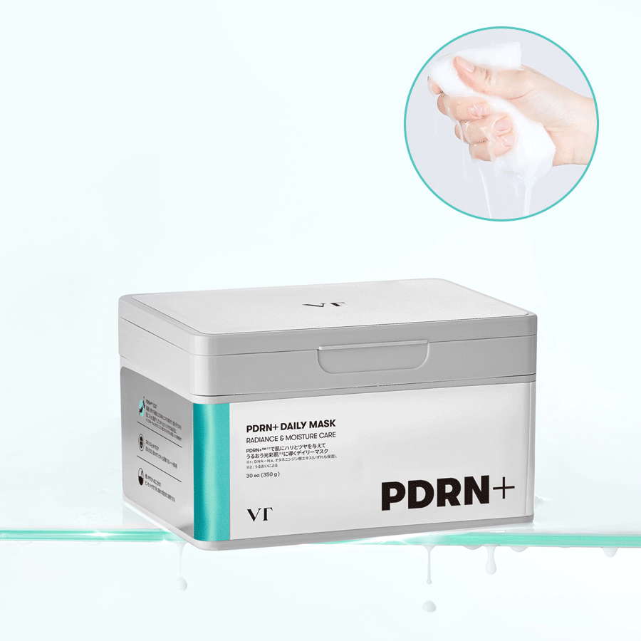 VT PDRN+ デイリーマスク (30枚入り)) 韓国コスメ マスクパック