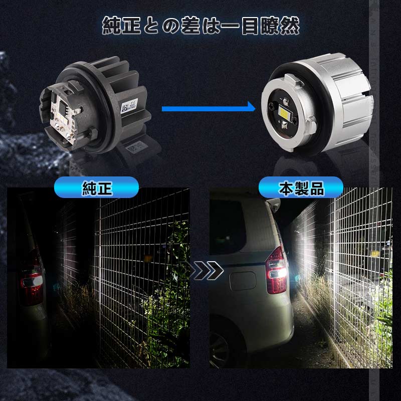 トヨタ車 LEDバックランプ LW5B 選べる2タイプ 純正LED 交換 バックライト ランプ カスタム パーツ ハリアー80系 プリウス60系 ノア 90系 ヴォクシー