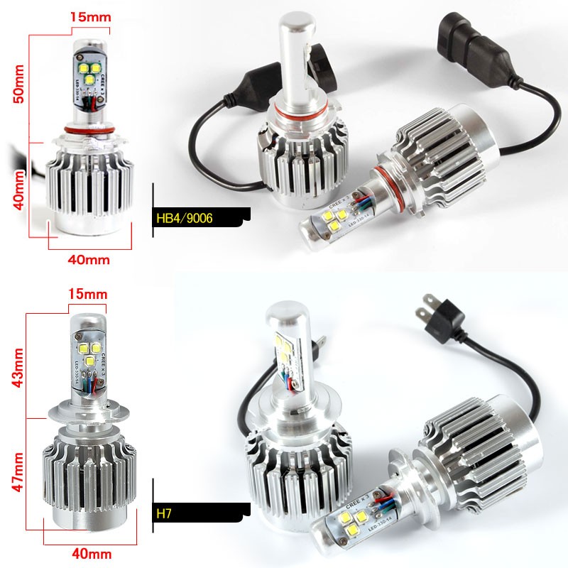 Vulcans 「セール価格」3000LM オールインワン一体型 LEDヘッド