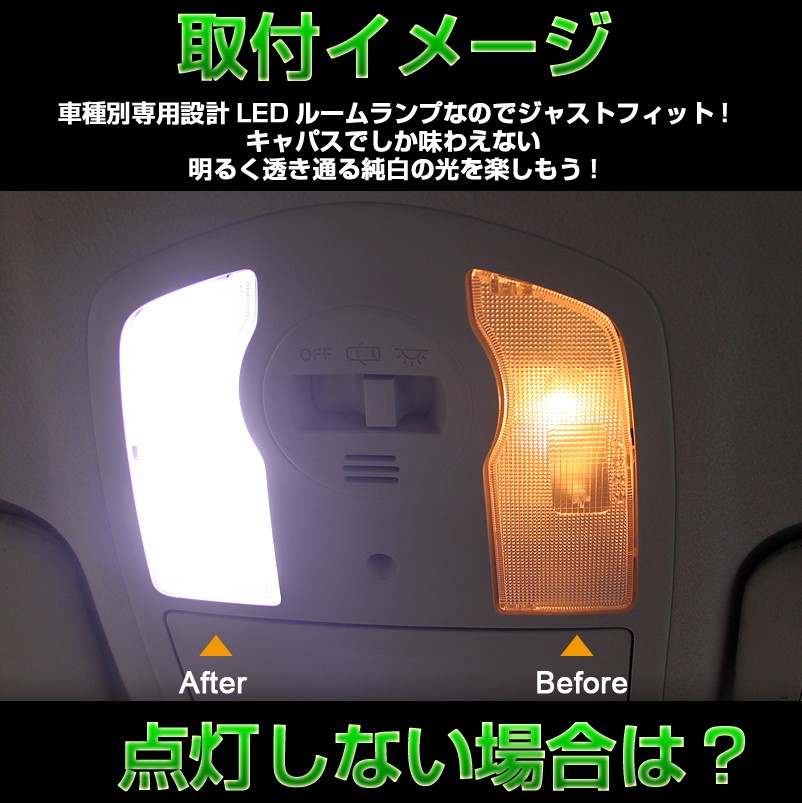 Vulcans 「セール価格」プリウス50系 サンルーフ付き車専用 LED