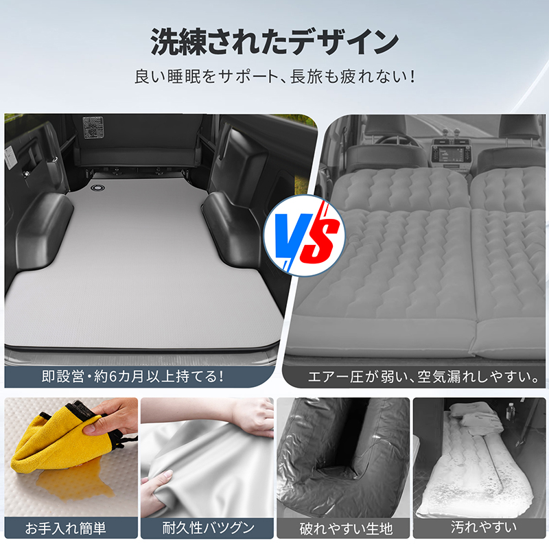 Vulcans ハイエース 200系 ス一パ-GL 標準ボディ-専用 工ア一ベッド 車