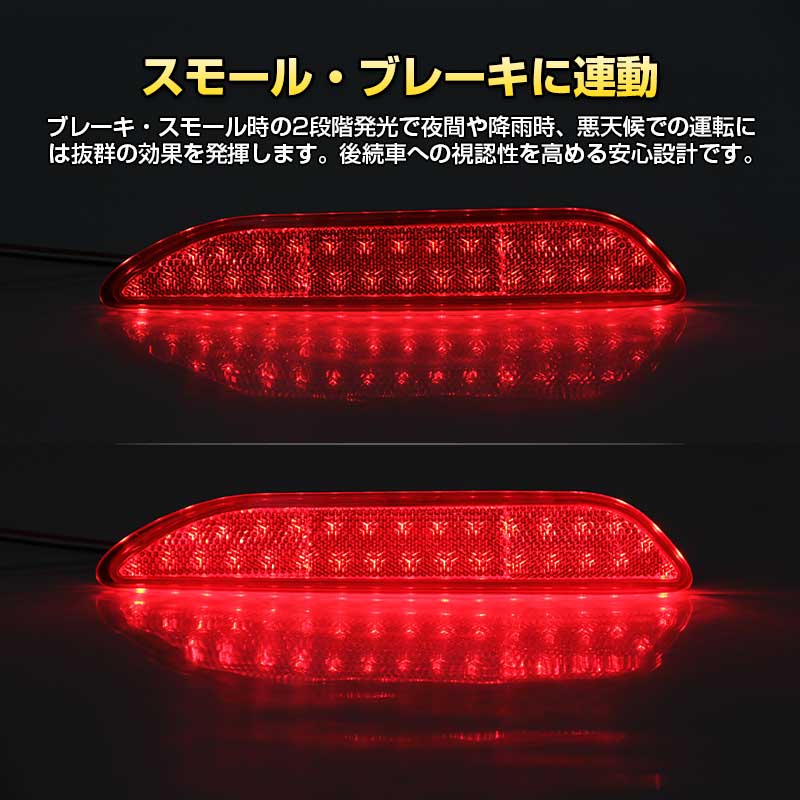 Vulcans 3点で1000円OFFクーポンあり】シエンタ170系 LEDリフレクター