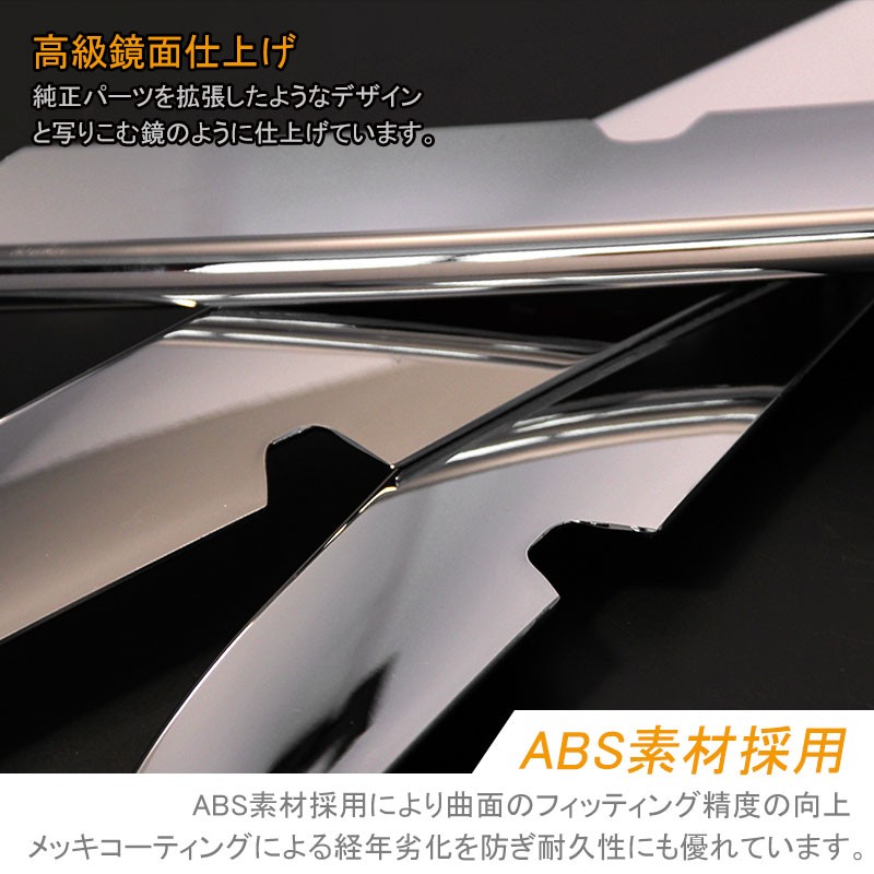 Vulcans 「セール価格」セレナ C27 G/X/S ロアグリルガーニッシュ 3P