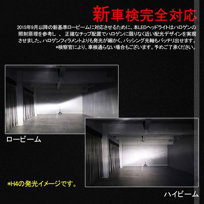 Vulcans 「セール価格」7 PLUS LEDヘッドライト HIR2/9012 4500LM 1年