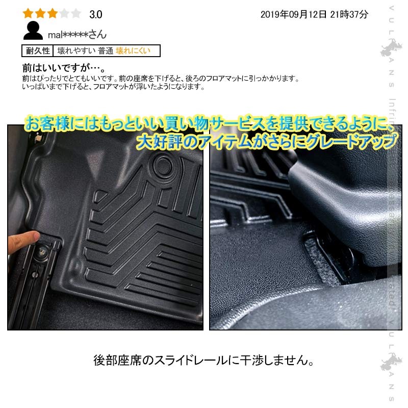 改良版 新型ジムニー JB64W シエラ JB74W AT車 3D フロアマット TPE材質 立体成型 カーマット ズレ防止 内装 カスタム パーツ 消臭 抗菌効果 用品 アクセサリー