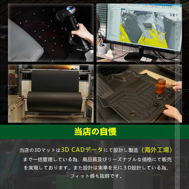 ルーミー/ タンク M900A M910A 3D ラゲッジマット TPE材質 1枚 3D立体成型 カーマット 傷つき防止 内装 カスタム パーツ  フロアマット 消臭・抗菌効果 カー用品